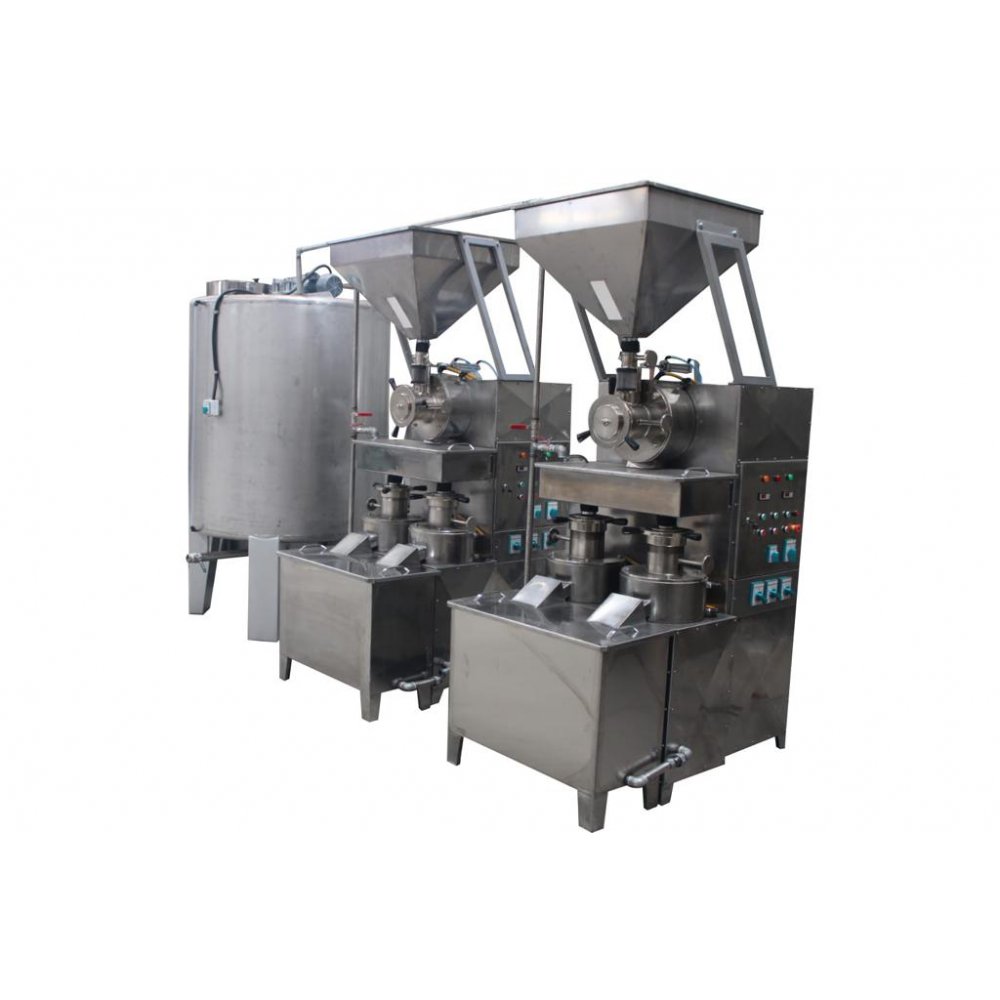 5 KADEMELİ ENDÜSTRİYEL TAHİN DEĞİRMENİ ( 5 KADEMELİ TAHİN MAKİNASI - 450KG-600 KG)